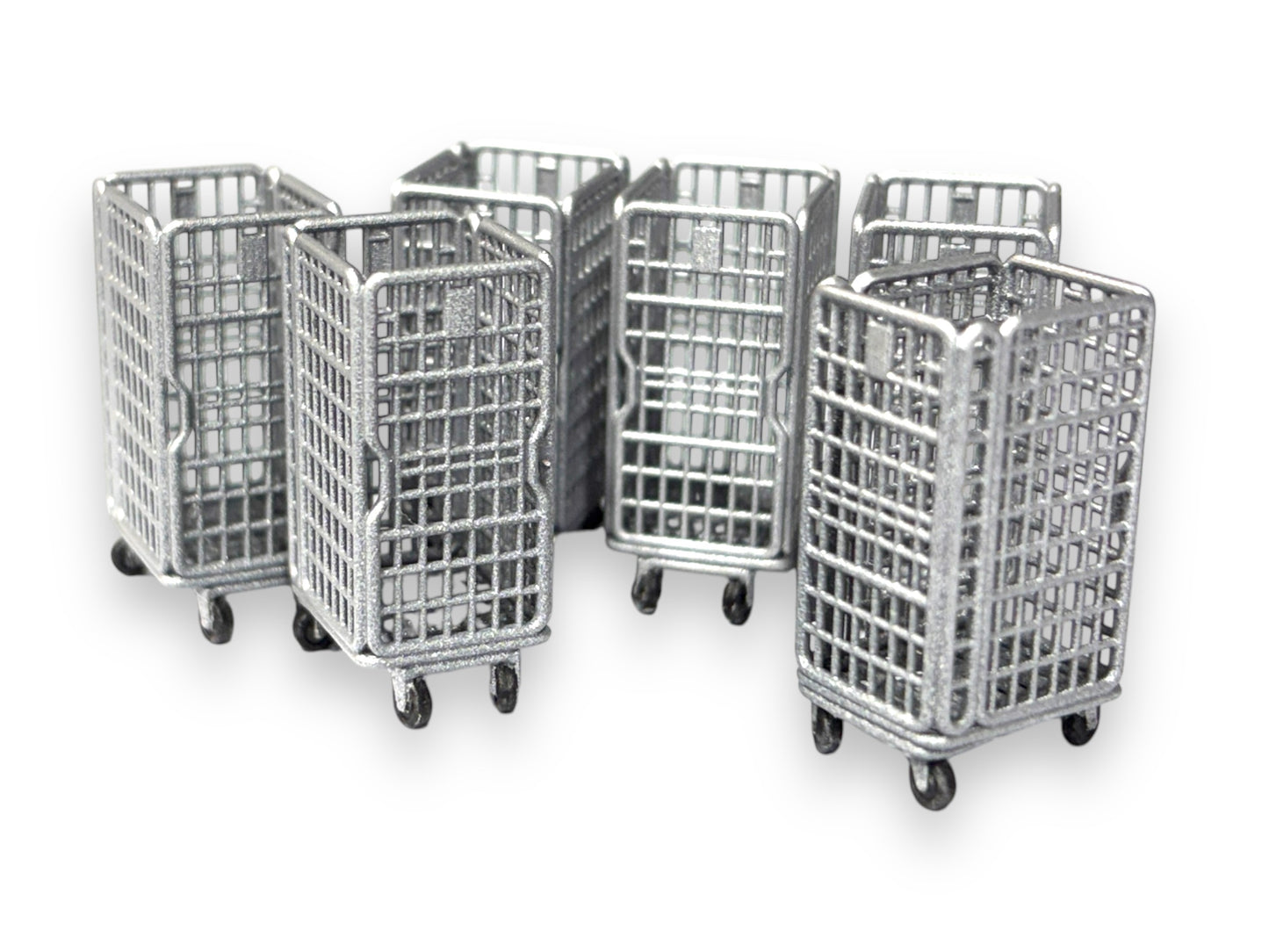 Supermarket Roll Cage - Set of 6 - OO Gauge