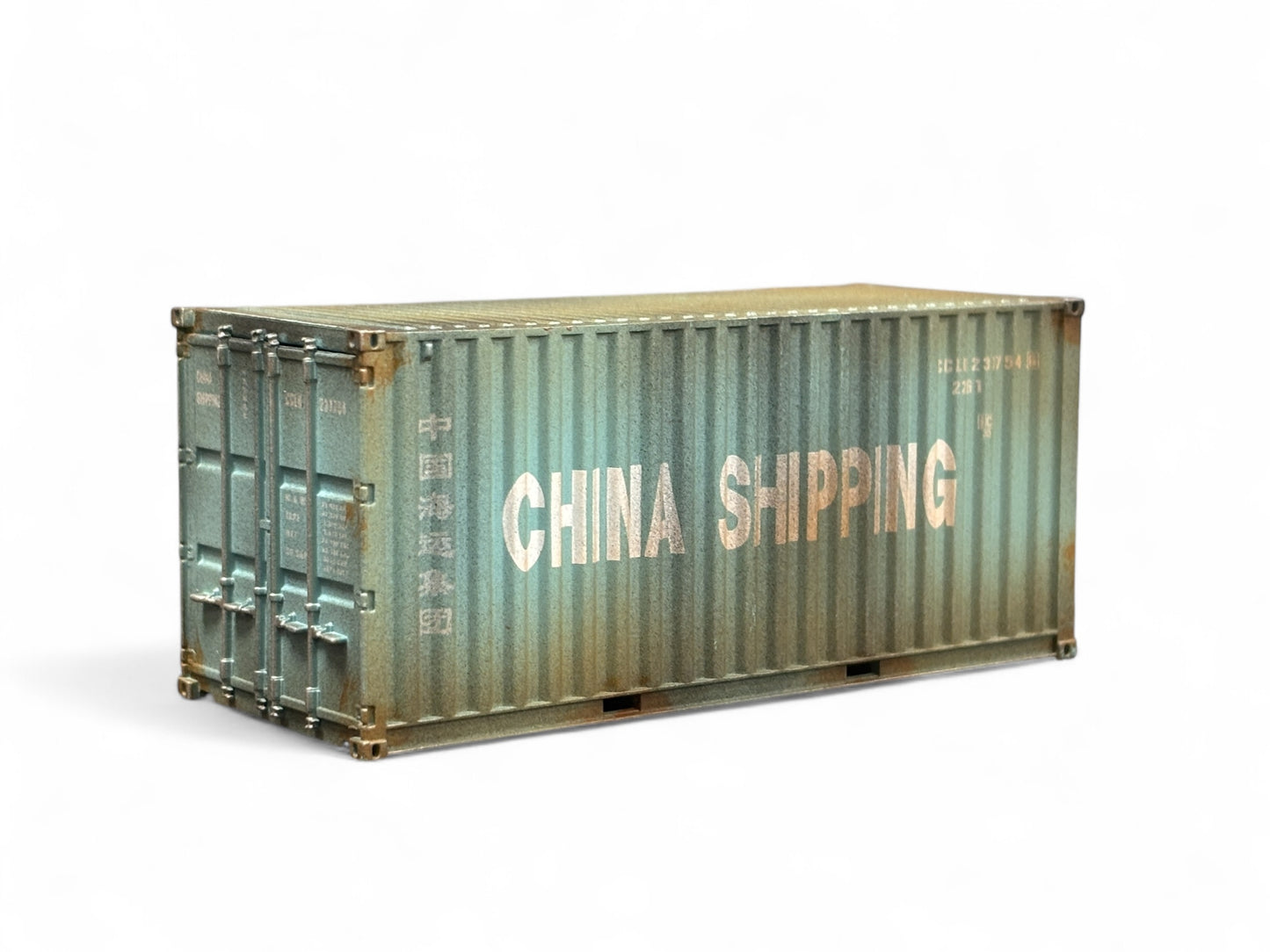 Dapol 20ft Shipping Container 'China Shipping' Weathered by Bunters Yard