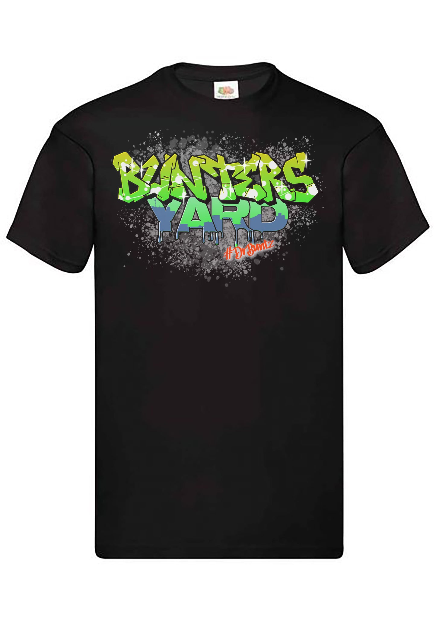 Bunters Yard Graffiti Design T-Shirt