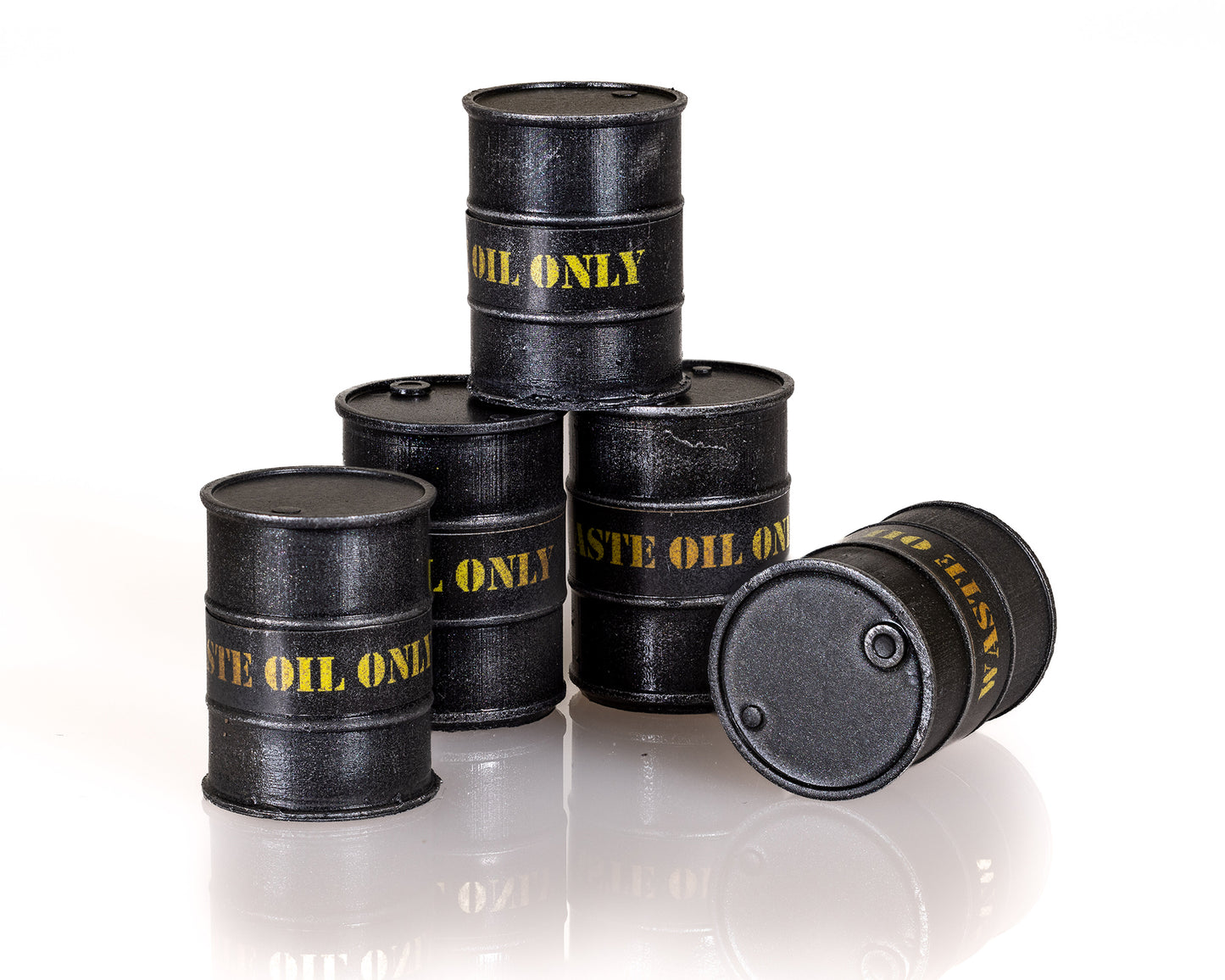 Waste Oil Drums - Black - O Gauge