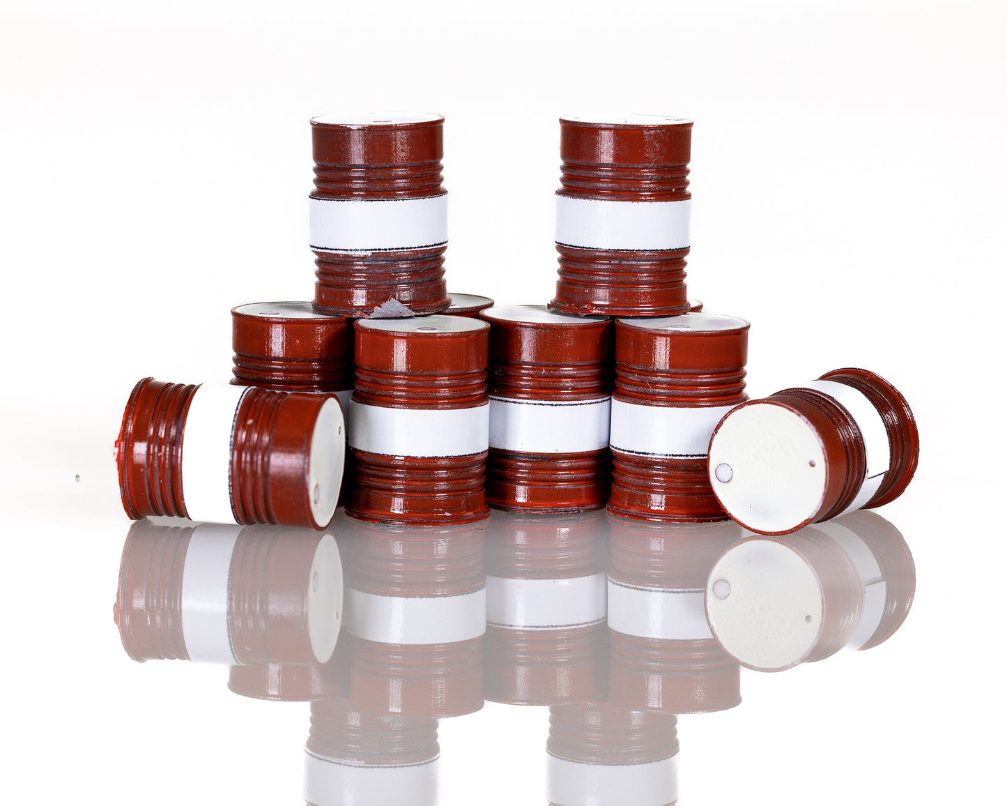 Red Oil Drum - OO Gauge