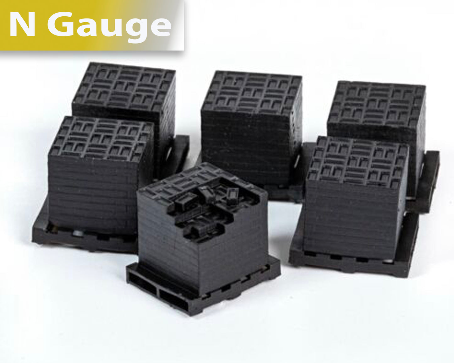 Bricks on Euro Pallets - N Gauge