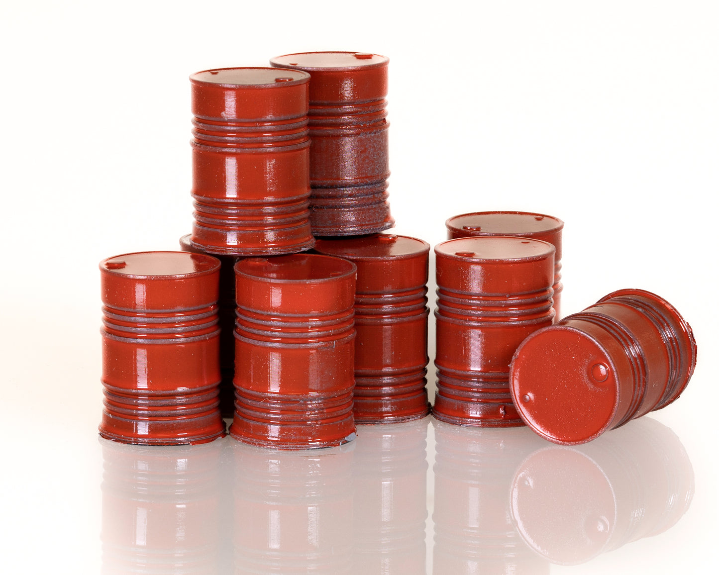 Red Oil Drum - OO Gauge