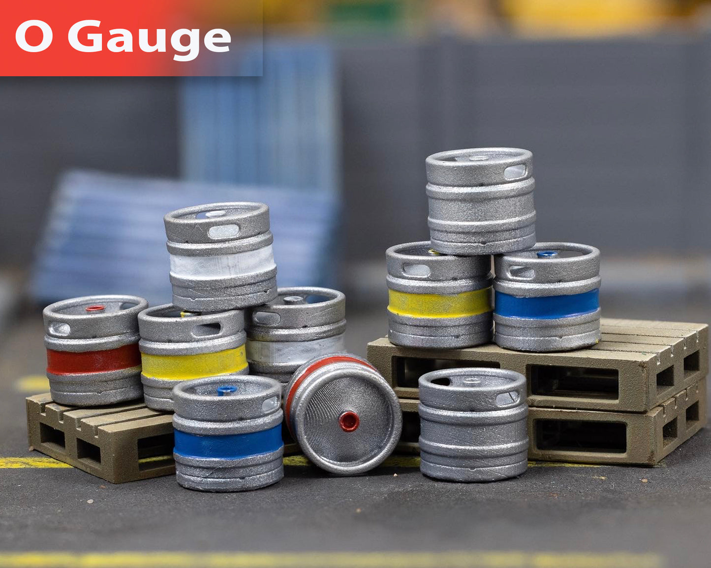 Model Railway Beer Kegs