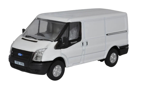 Oxford Diecast Frozen White Ford Transit 2006 SWB Low Roof - 1:76 - 76FT036