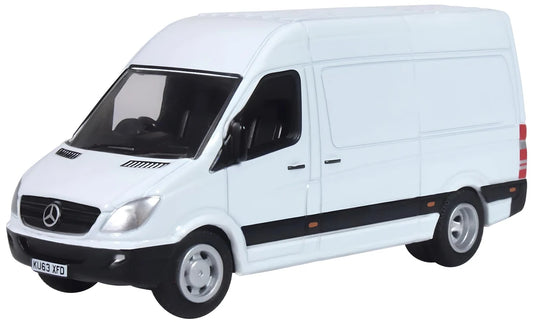 Oxford Diecast White Mercedes Sprinter - 1:76 - 76MSV004