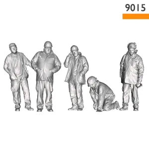 Modelu Lineside Workers Bundle 1/76