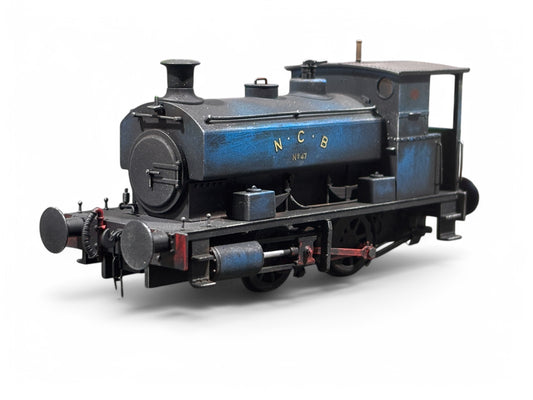 Accurascale - Andrew Barclay 0-4-0ST 14" 47 in NCB blue - Weathered