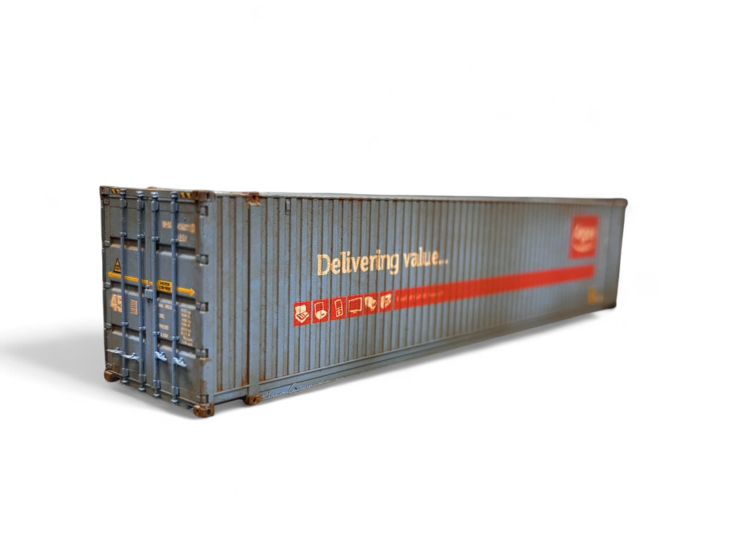Dapol 45ft High Cube Container 'Argos' Weathered by Bunters Yard