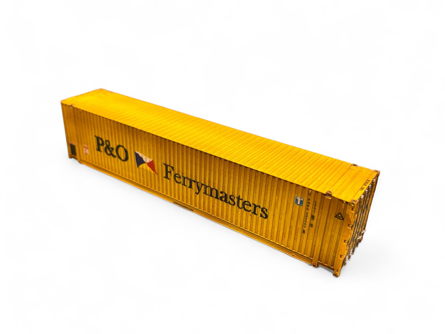 Dapol 45ft High Cube Container 'P&O' Weathered by Bunters Yard