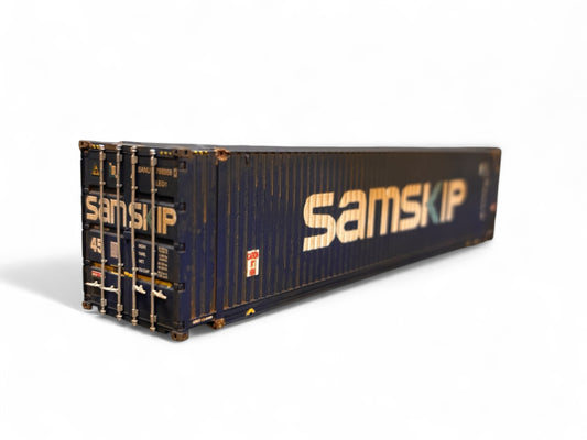 Dapol 45ft High Cube Container 'Samskip' Weathered by Bunters Yard