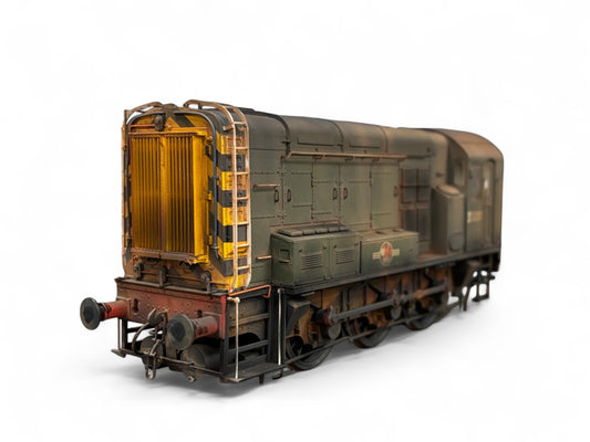 Dapol 7D-008-19 Class 08 BR Green inc Wasp Stripes - Heavy Weathered