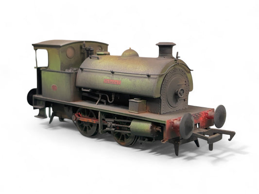 Dapol 4S-024-006 Hawthorn Leslie 0-4-0 Green Faraday Weathered