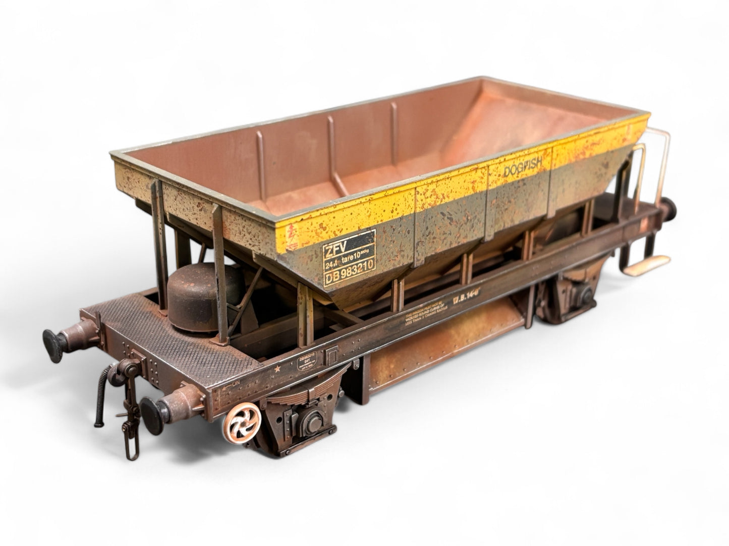 Heljan Dogfish - Dutch - DB983192 - O Scale - Weathered