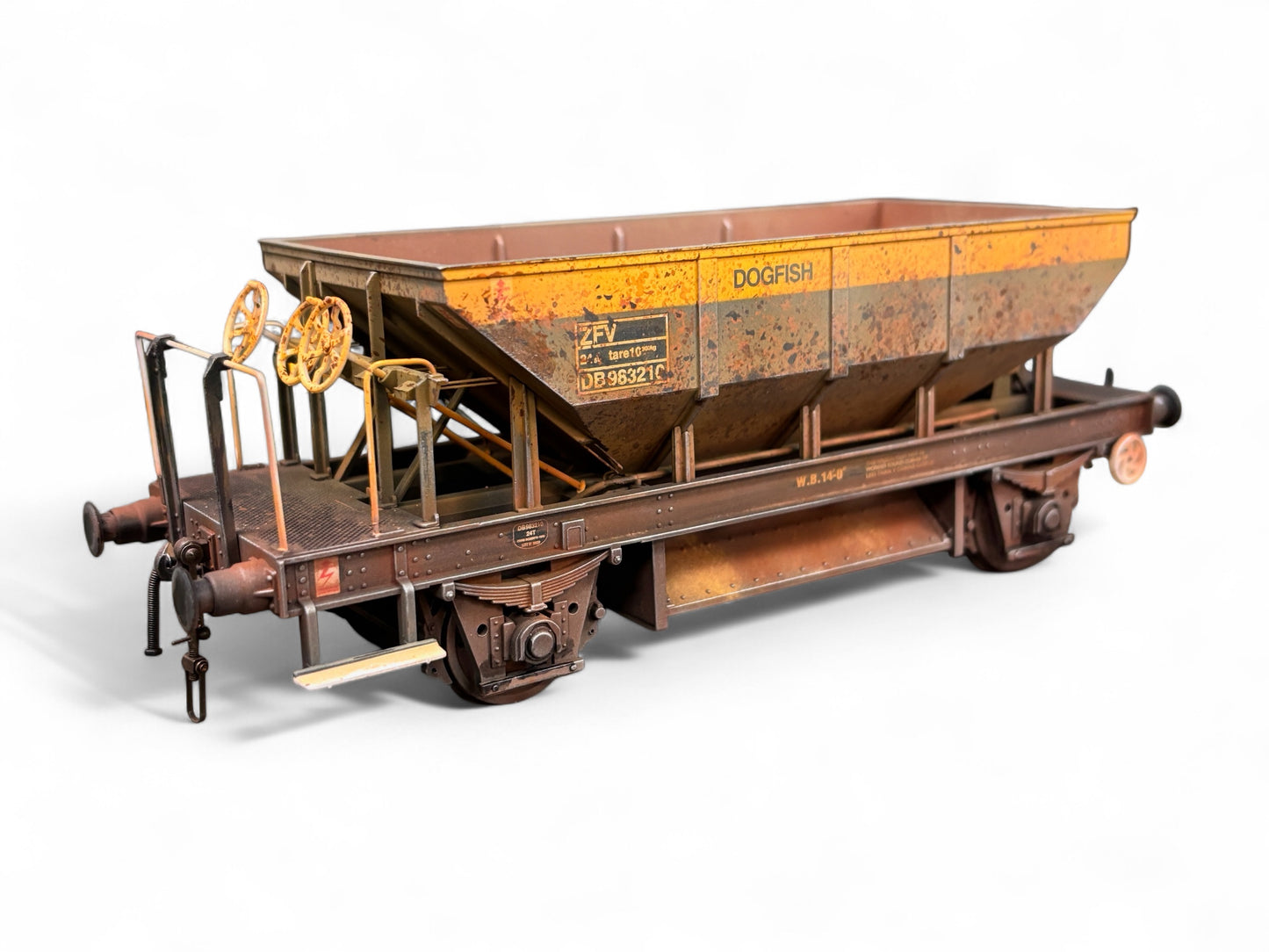 Heljan Dogfish - Dutch - DB983192 - O Scale - Weathered