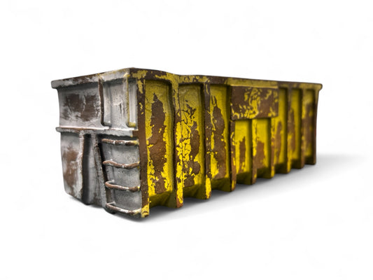 40yd Skip - Yellow/White - O Gauge