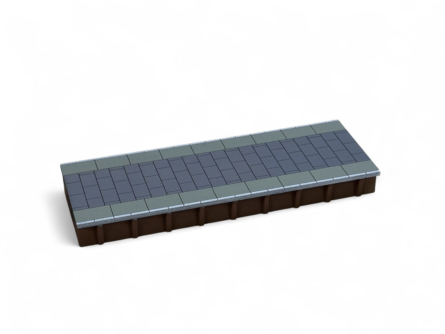 Paved Style Island Platform Section - TT:120