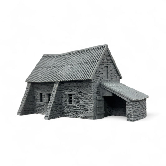 Stone Barn with Shelter - TT:120