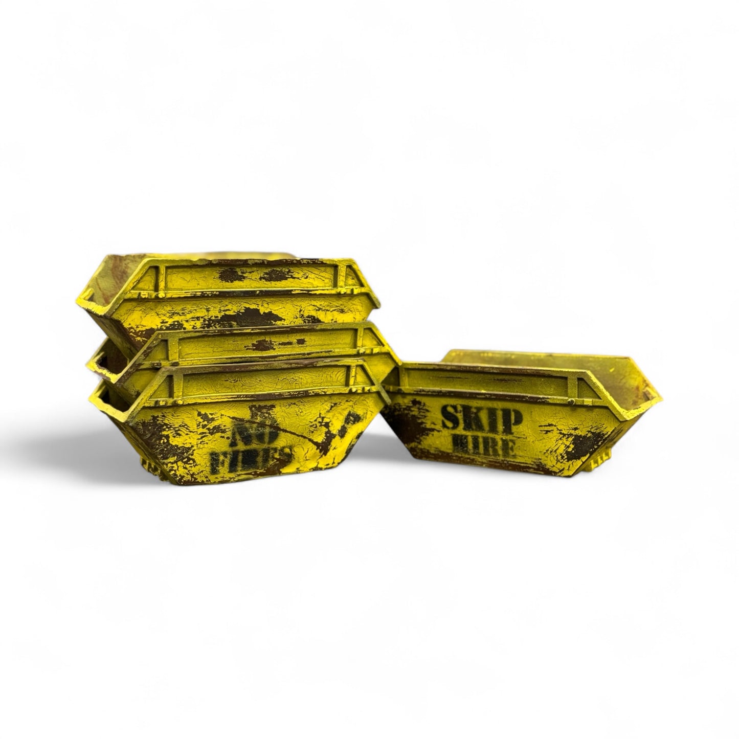 Stackable Skips - Rusty - O gauge