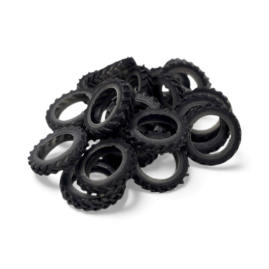 Narrow Tractor Tyres Pack of 20 - 10mm