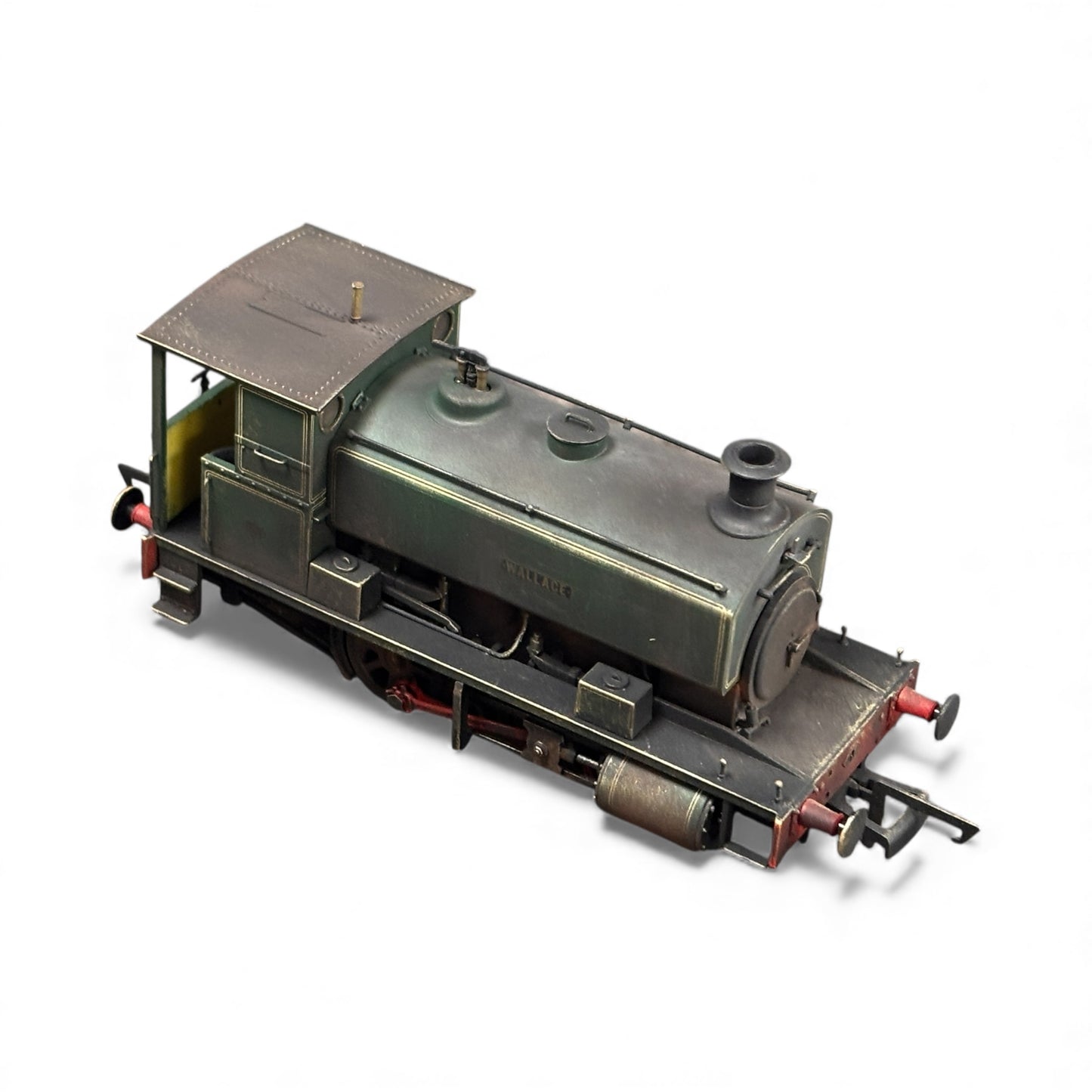 Accurascale - Andrew Barclay 0-4-0ST 14" Wallace - Lined Green - Weathered