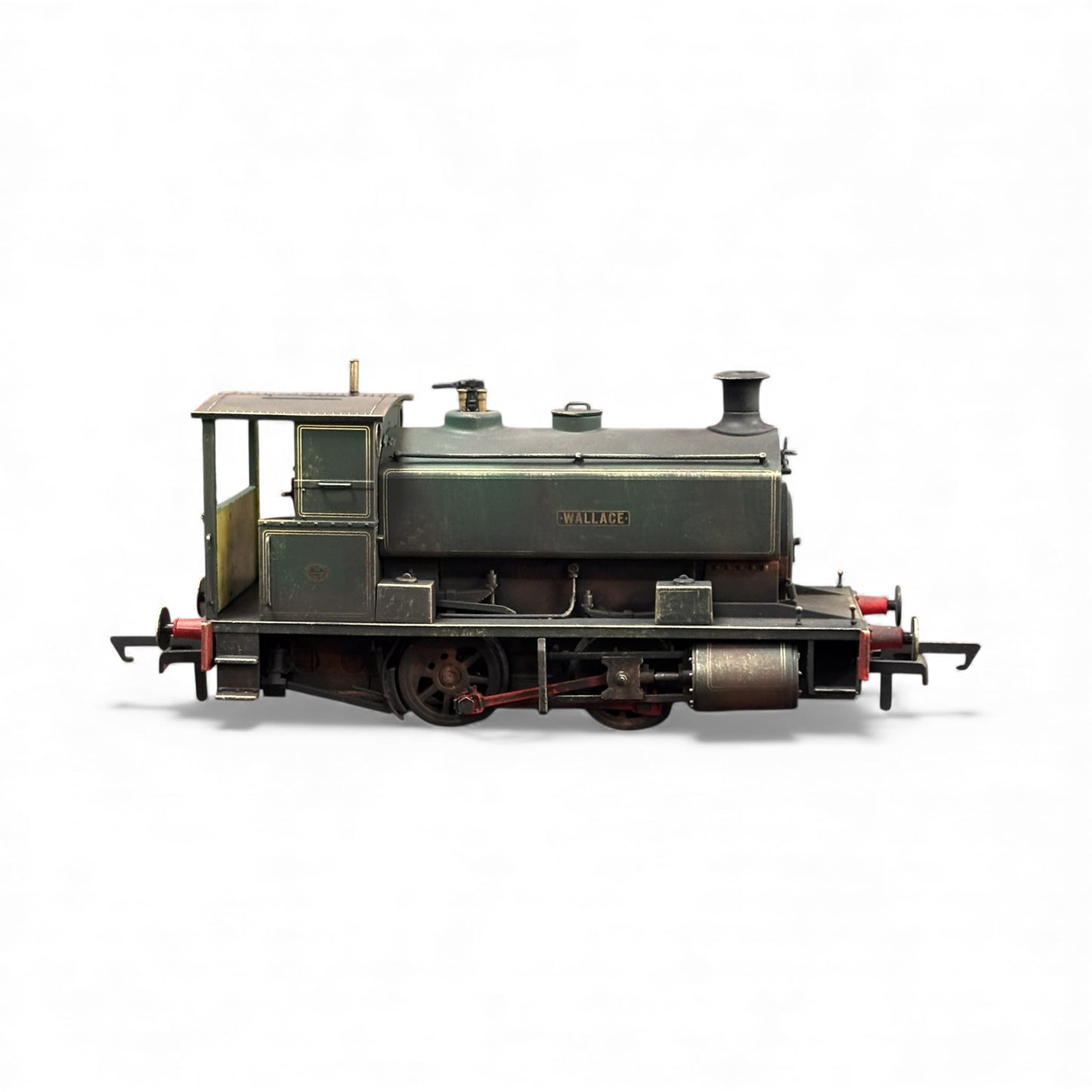 Accurascale - Andrew Barclay 0-4-0ST 14" Wallace - Lined Green - Weathered