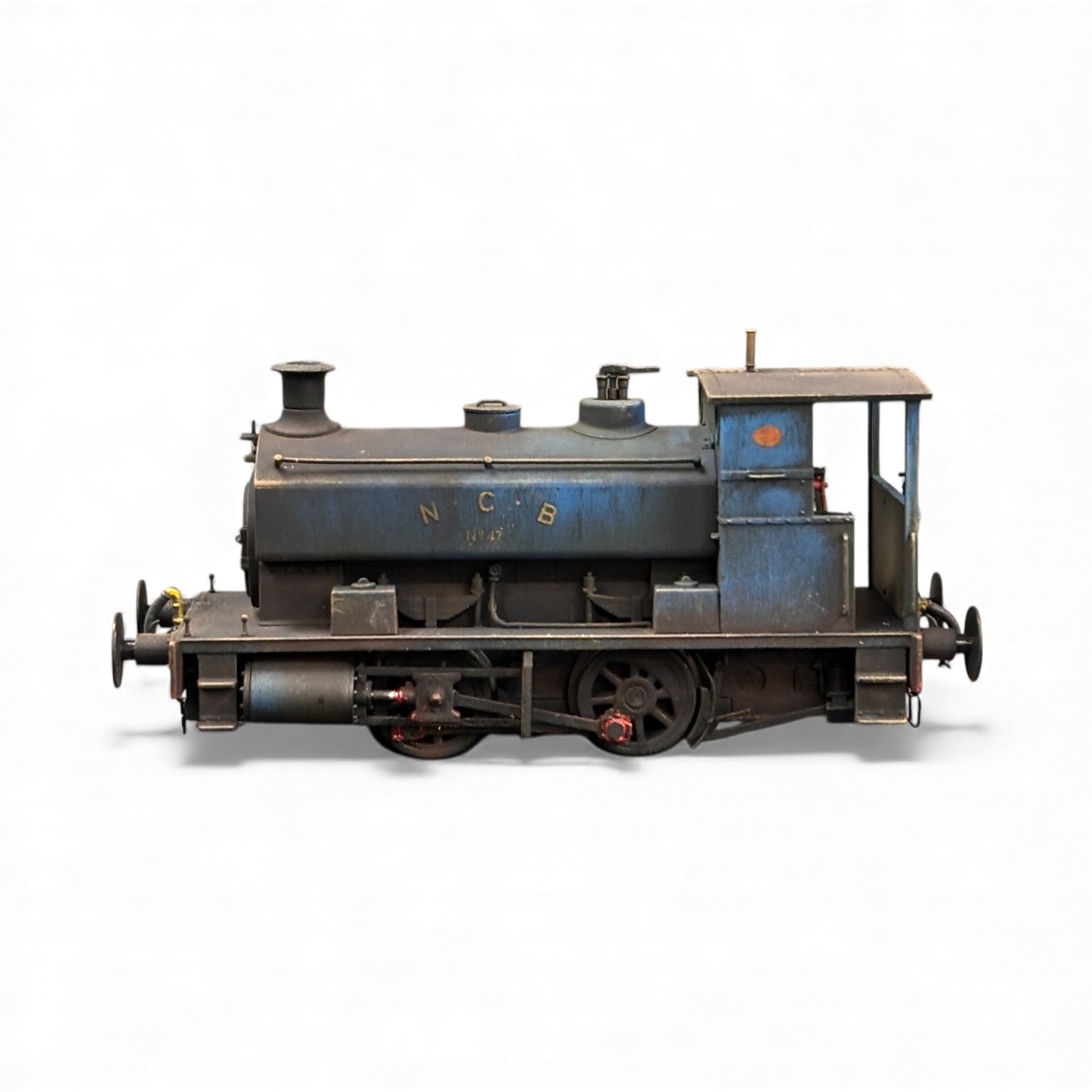 Accurascale - Andrew Barclay 0-4-0ST 14" 47 in NCB blue - Weathered