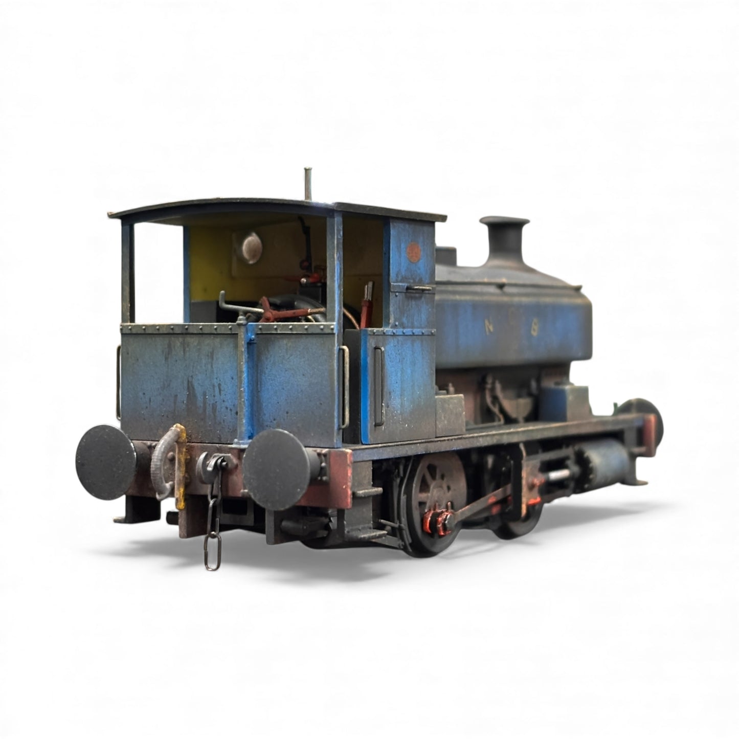 Accurascale - Andrew Barclay 0-4-0ST 14" 47 in NCB blue - Weathered