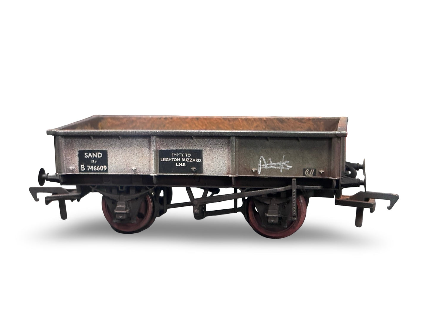 Bachmann 13T Tippler Wagon BR Grey - Weathered (A)