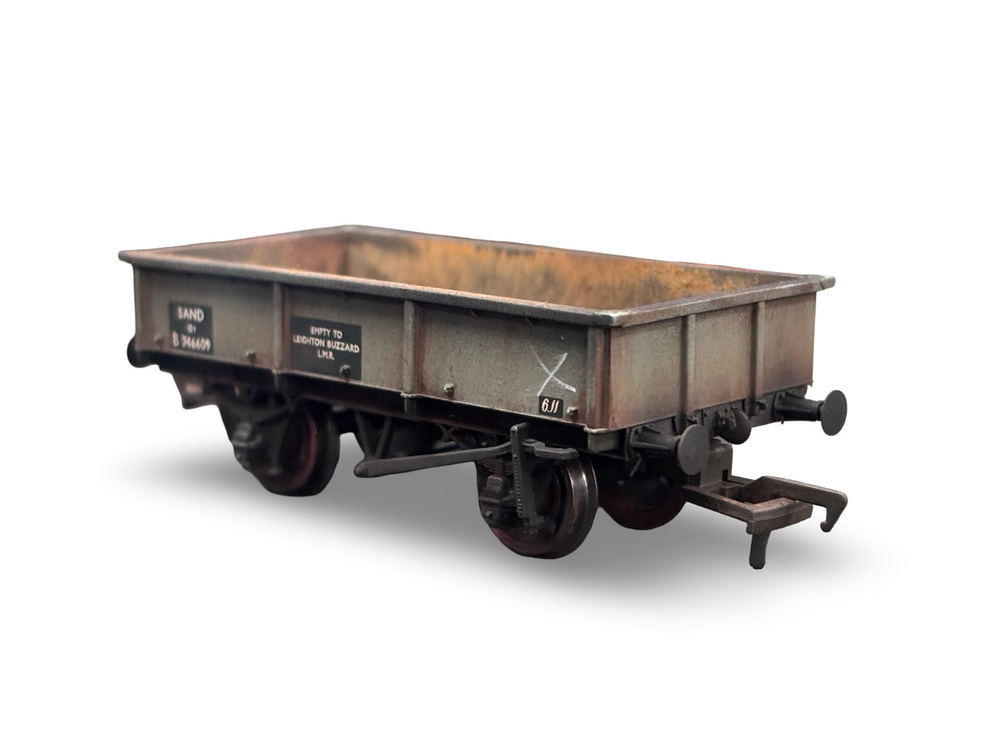 Bachmann 13T Tippler Wagon BR Grey - Weathered (A)