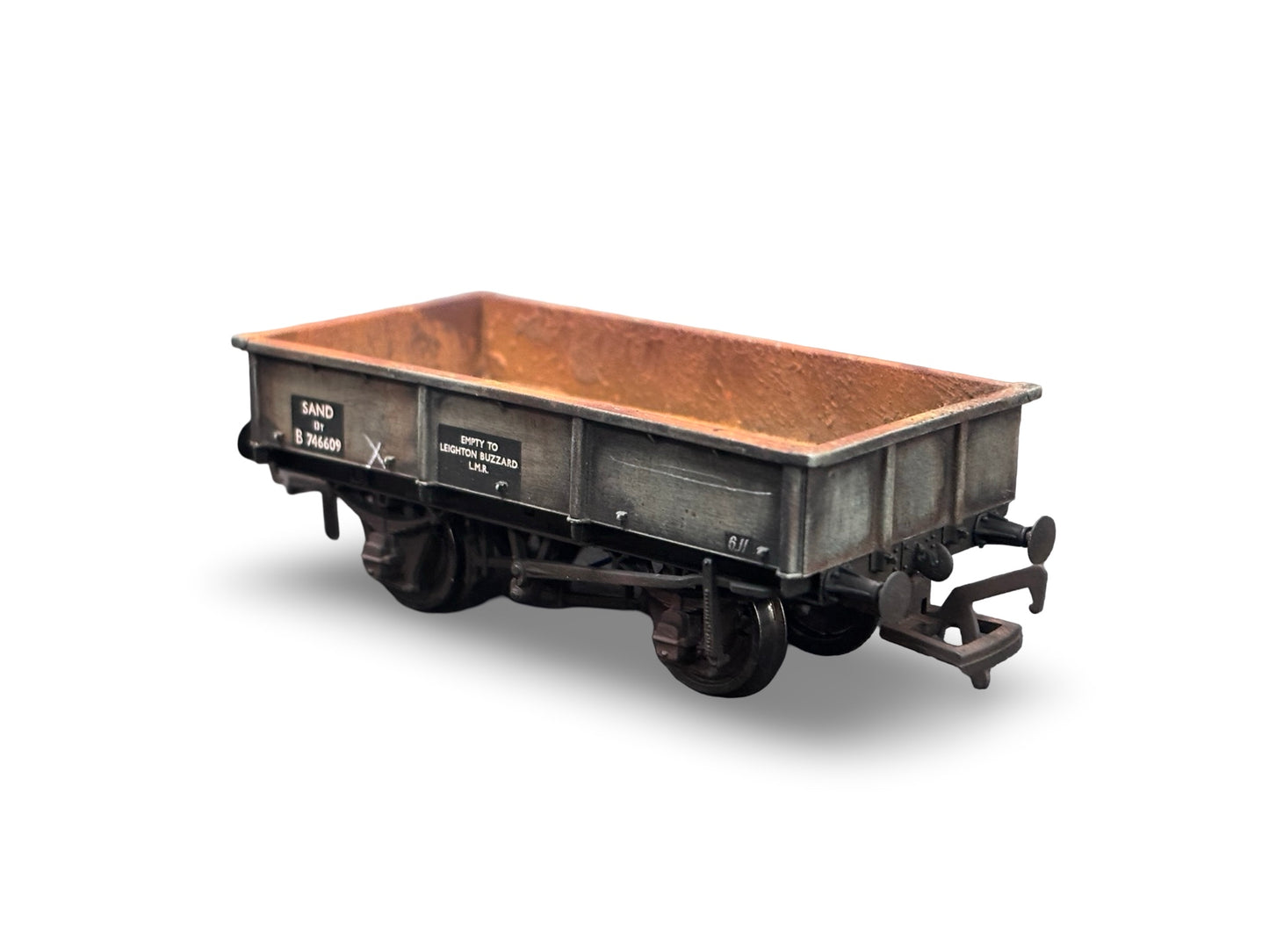 Bachmann 13T Tippler Wagon BR Grey - Weathered (B)