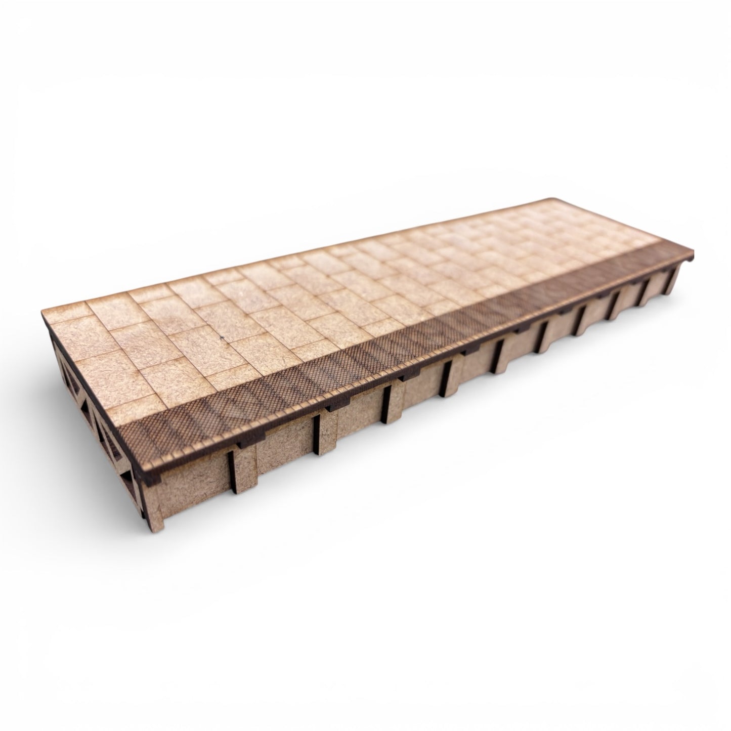 GWR Single Sided Platform Straight - 70mm - OO Gauge - Custom Shop