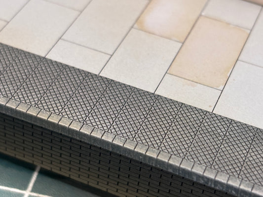 GWR Single Sided Platform Straight - 70mm - OO Gauge - Custom Shop