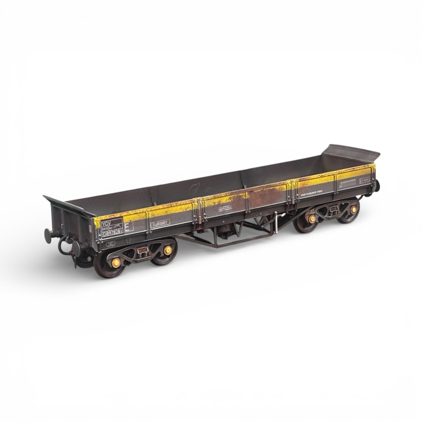 Dapol YCV Turbot Wagon Engineers Dutch 978281 - Weathered