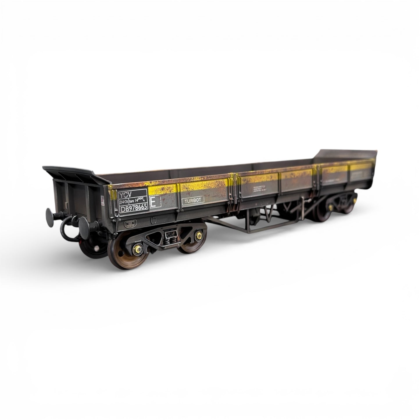 Dapol YCV Turbot Wagon Engineers Dutch 978665 - Weathered