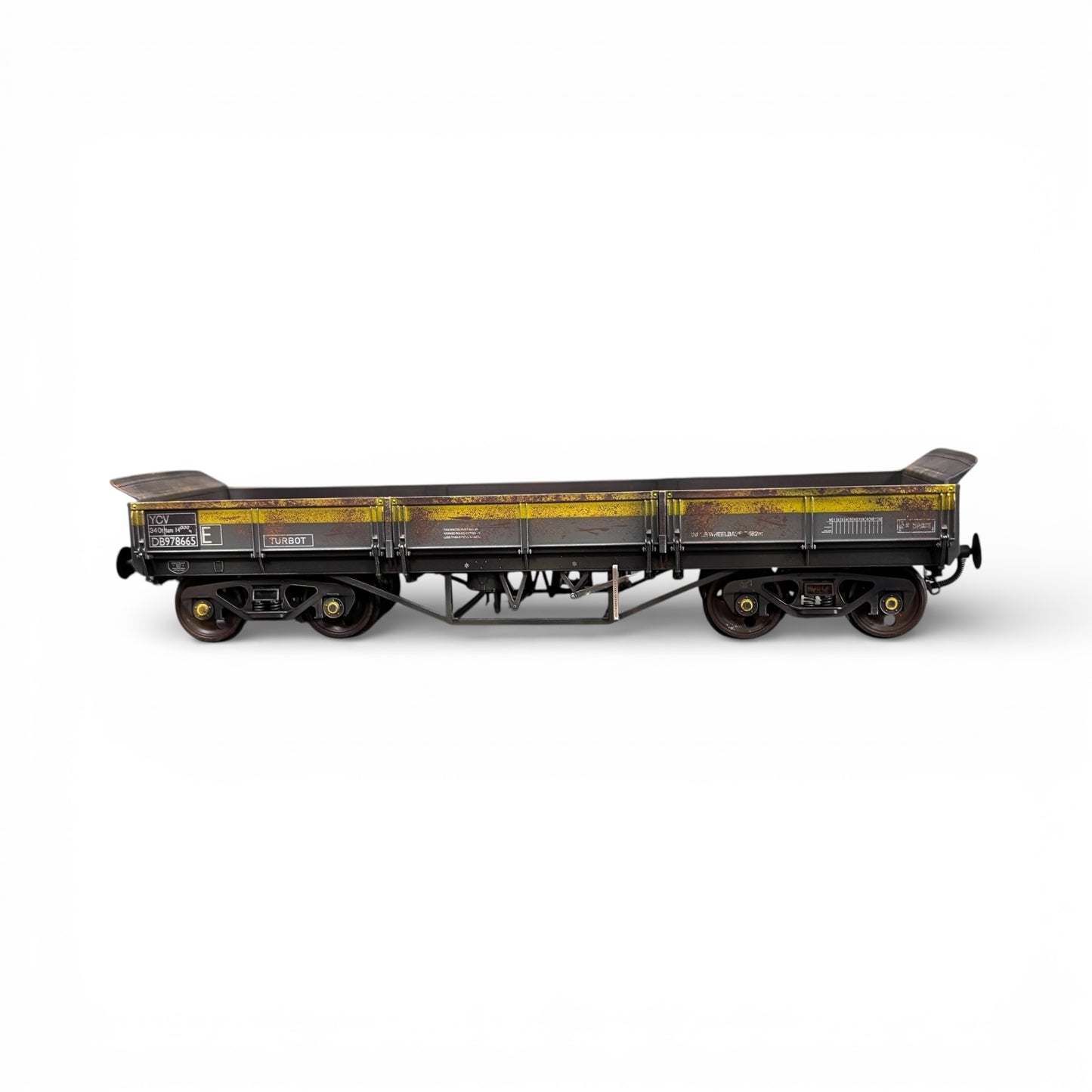 Dapol YCV Turbot Wagon Engineers Dutch 978665 - Weathered