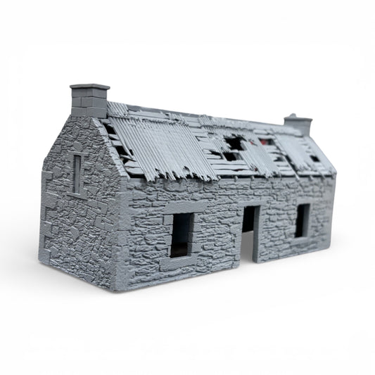 Derelict Stone Cottage - OO Gauge