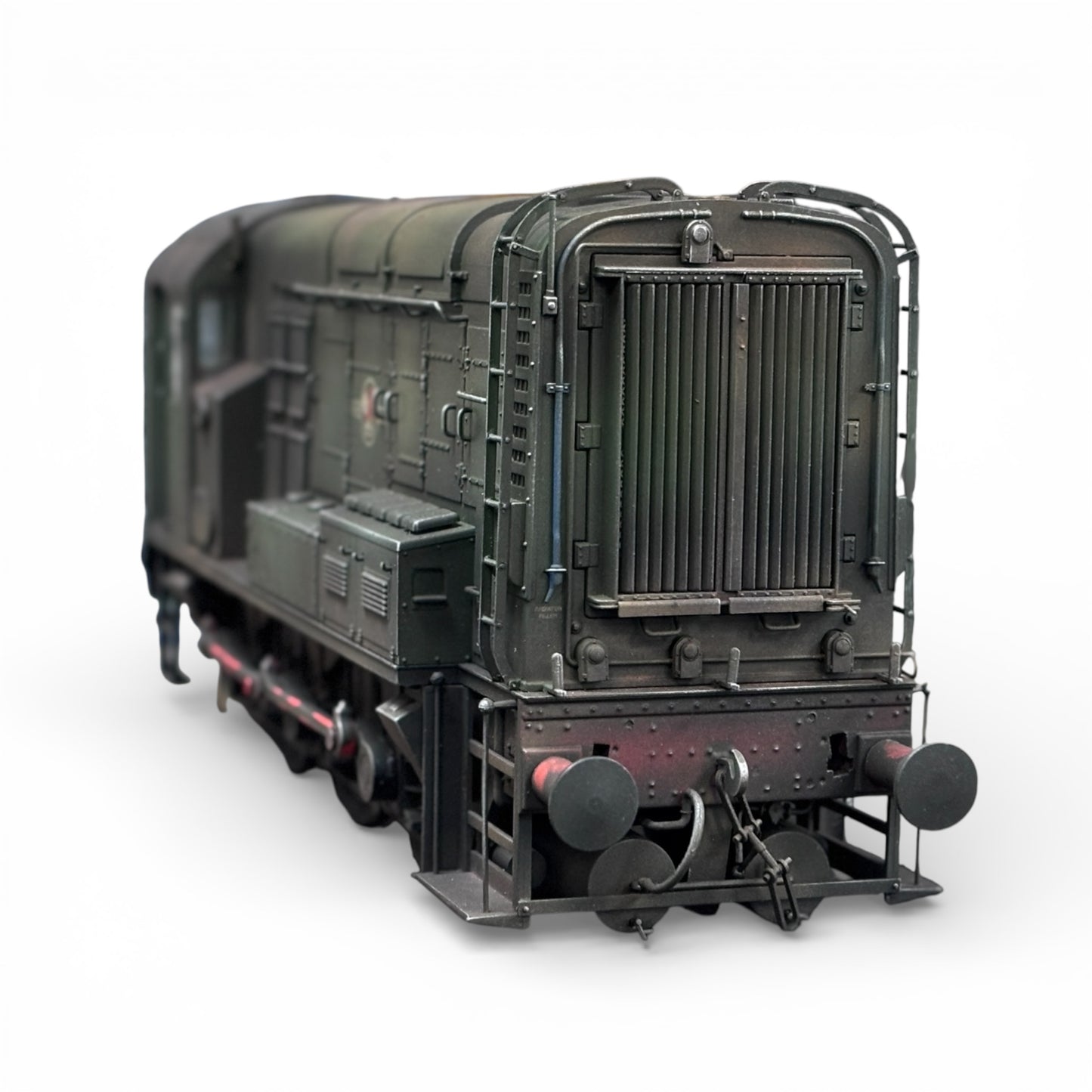 7D-008-018U O Gauge Class 08 BR Green Late Crest Unnumbered - Weathered