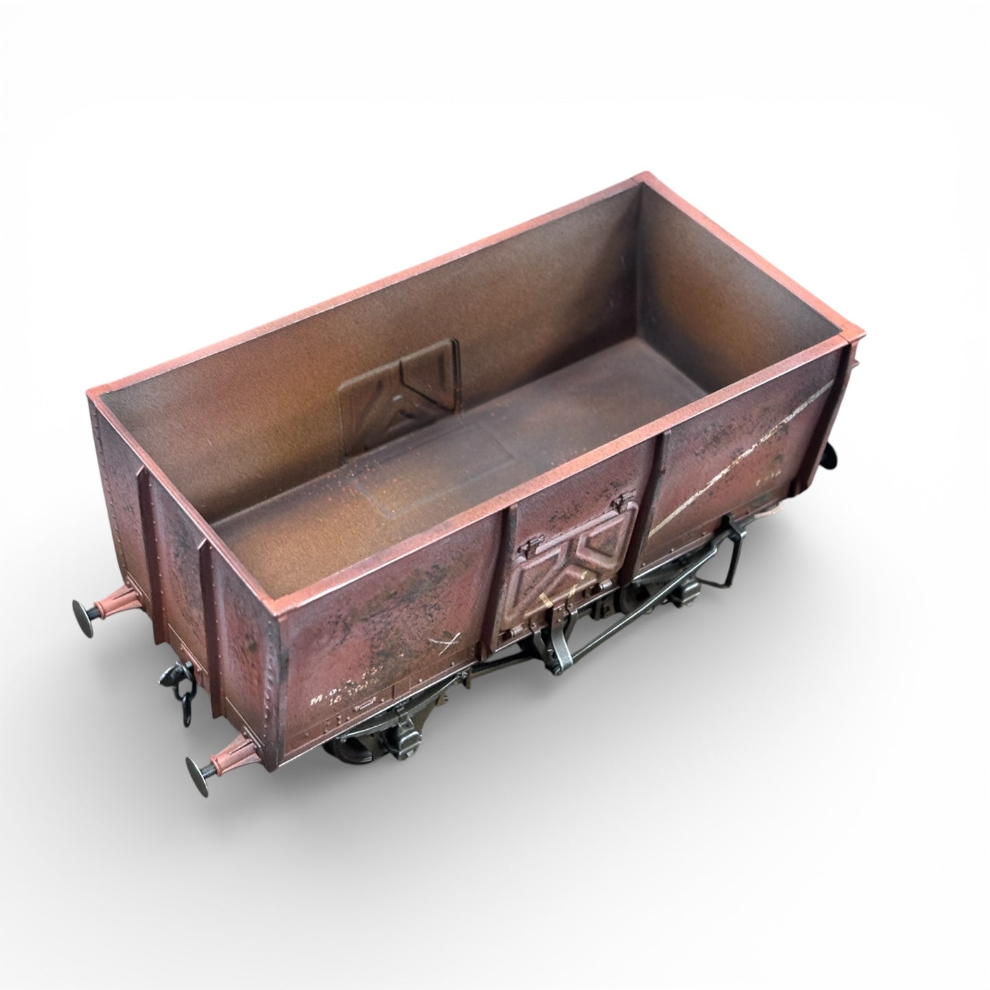 7F-041-003 O Gauge 14T Slope Sided Mineral BR Bauxite 23763- Weathered (A)
