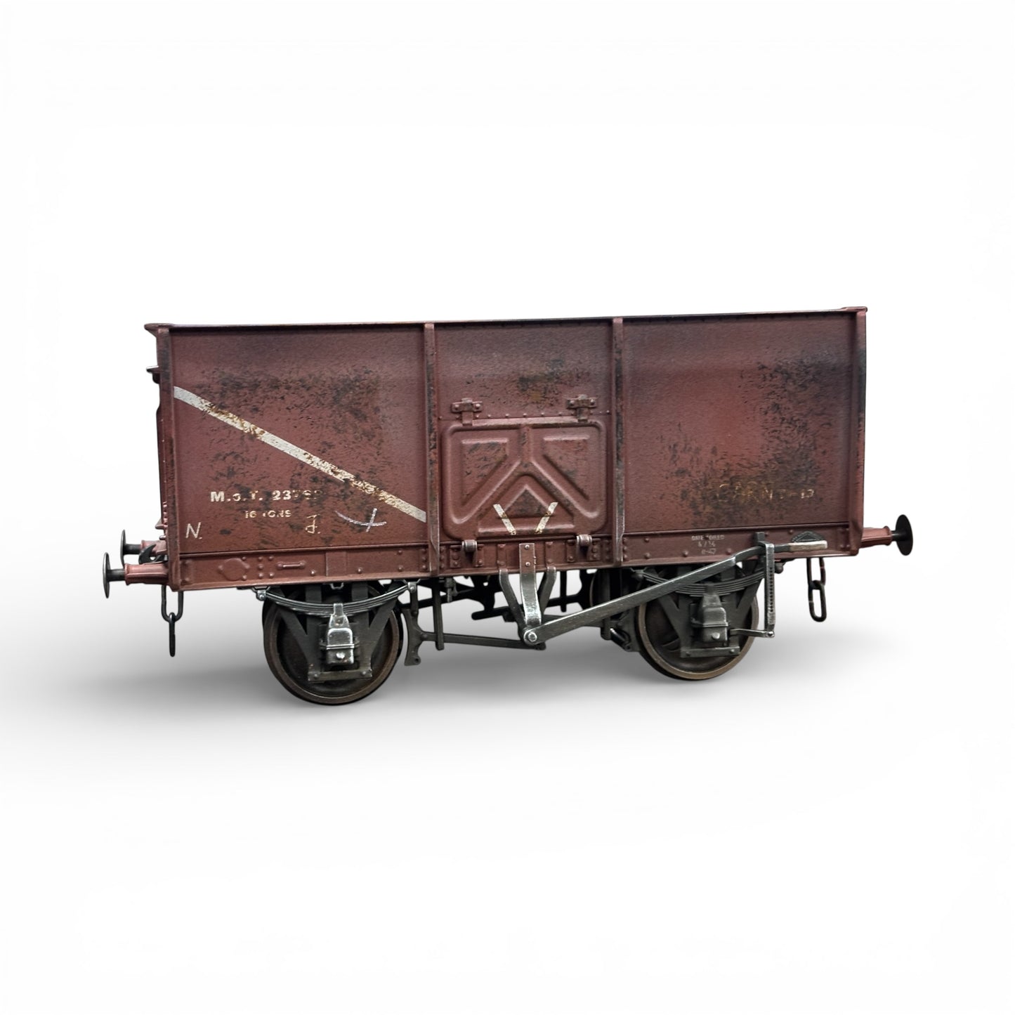 7F-041-003 O Gauge 14T Slope Sided Mineral BR Bauxite 23763- Weathered (A)