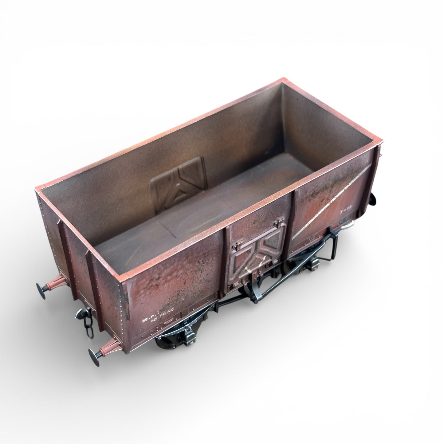 7F-041-003 O Gauge 14T Slope Sided Mineral BR Bauxite 23763- Weathered (B)