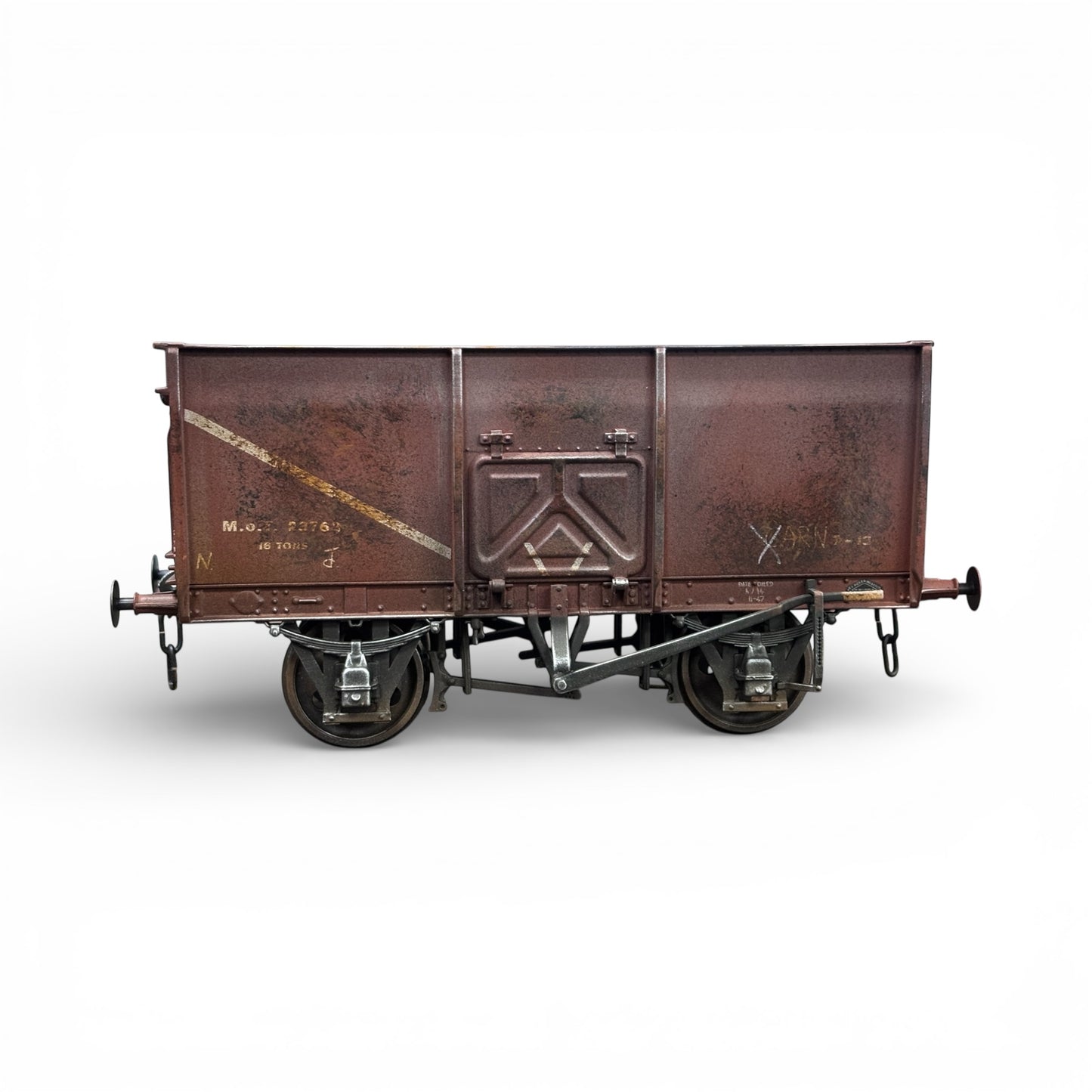 7F-041-003 O Gauge 14T Slope Sided Mineral BR Bauxite 23763- Weathered (B)