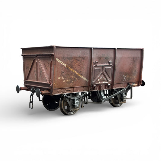 7F-041-003 O Gauge 14T Slope Sided Mineral BR Bauxite 23763- Weathered (B)