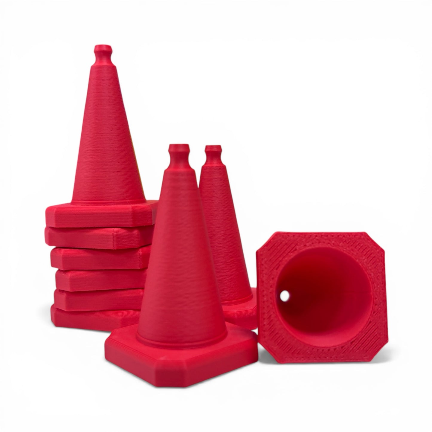 R/C Drift & Slalom Traffic Cones - Red