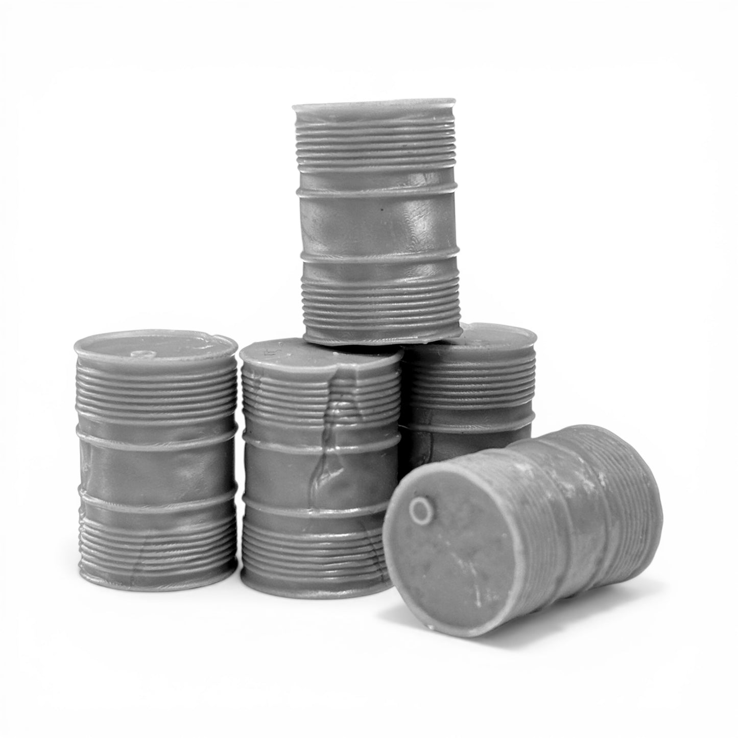 Ribbed Oil Drum Dented- O Gauge