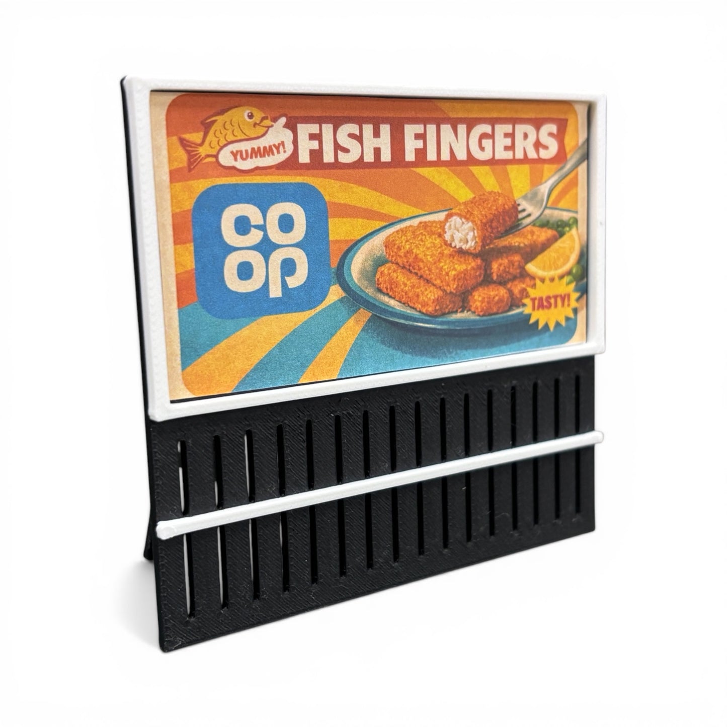 Freestanding Billboard Advertising Hoarding 'Co-Op Fish Fingers' OO Gauge