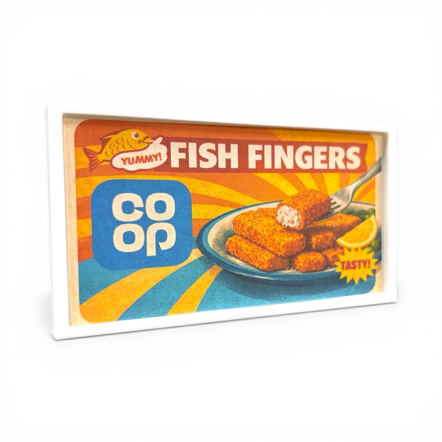Billboard Advertisement - Co-Op Fish Fingers - OO Gauge