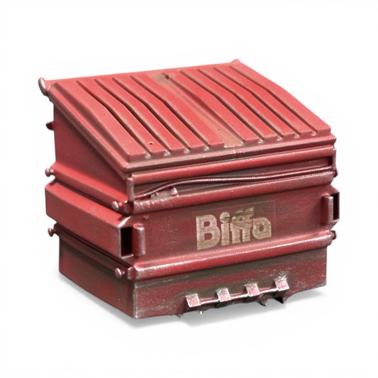 'Biffa' Front End Loading Bin - Weathered - OO Gauge