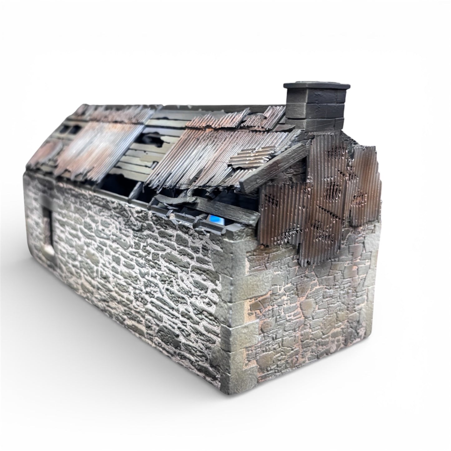 Custom Shop Derelict Cottage O Gauge - Ready to Go!