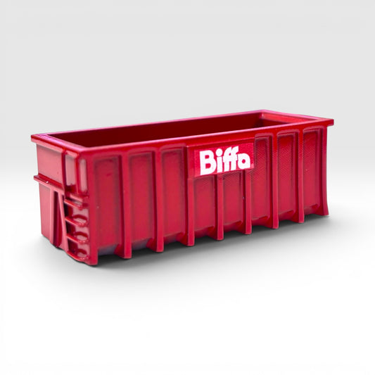 40yd Skip - Red Biffa - Pristine - TT:120